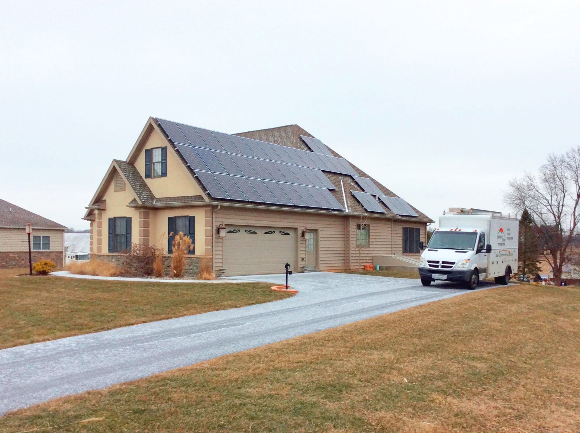 amish solar installers inpa belmont solar grid tied battery backup