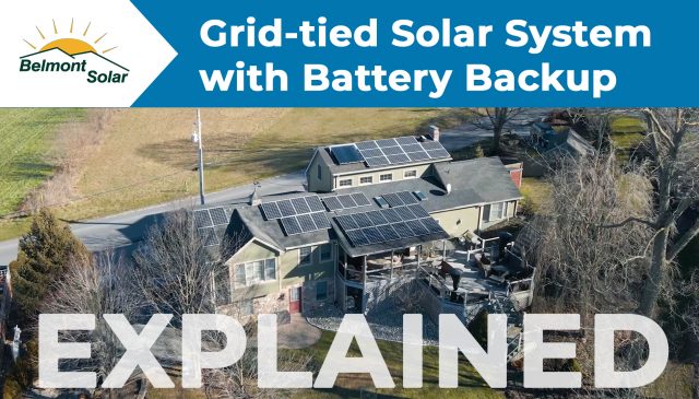 grid tied solar with battery storage