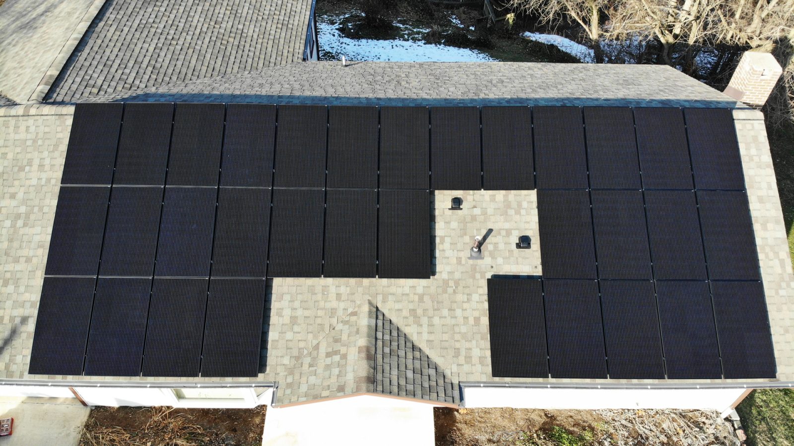 gordonville pa grid tied solar panel system installation