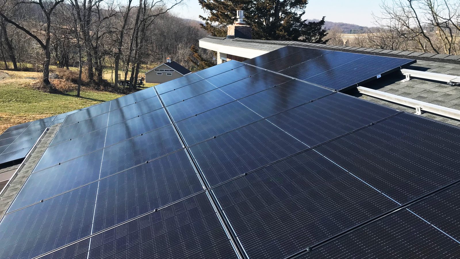 pottstown pa grid tied solar with battery backup installation 3