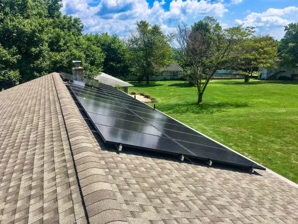 off grid residential solar installation