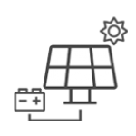 Renewable energy with an off grid solar panel installation from Belmont Solar.