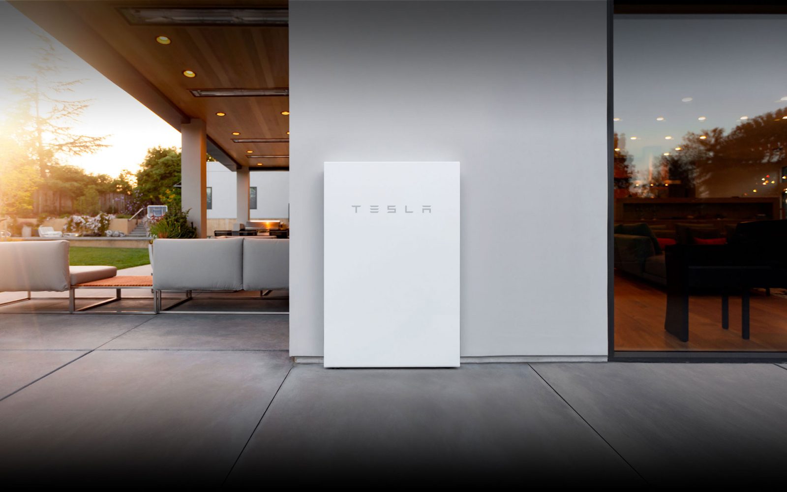 outdoor powerwall tesla battery installation