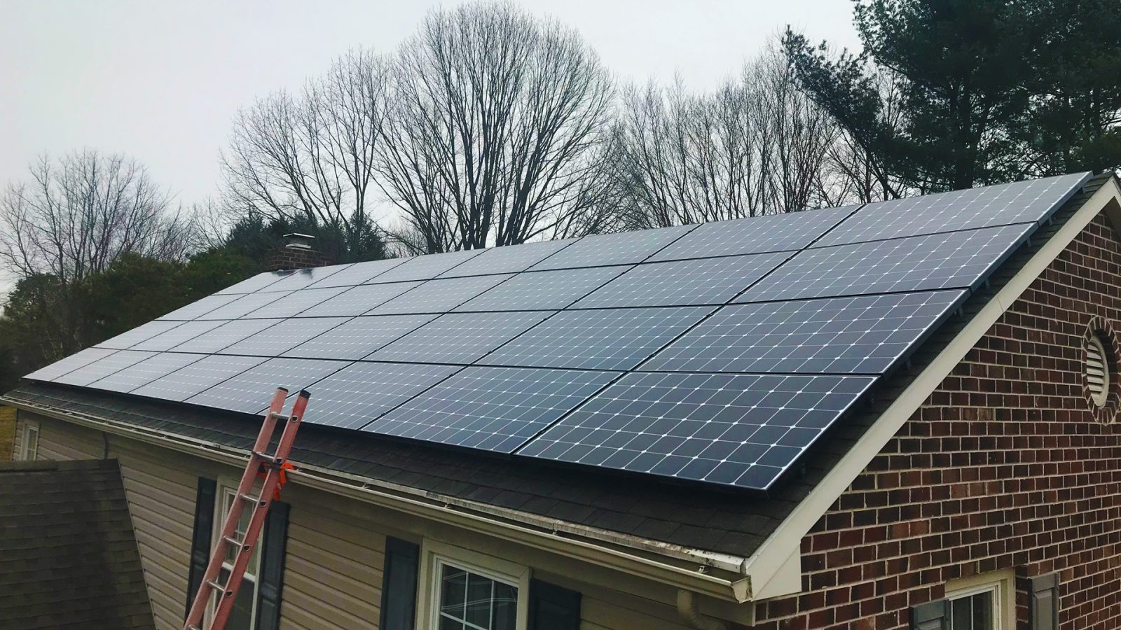 brand new solar panels added to existing solar system in pa