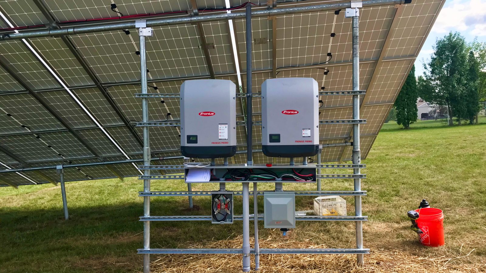 douglassville solar installation by belmont solar